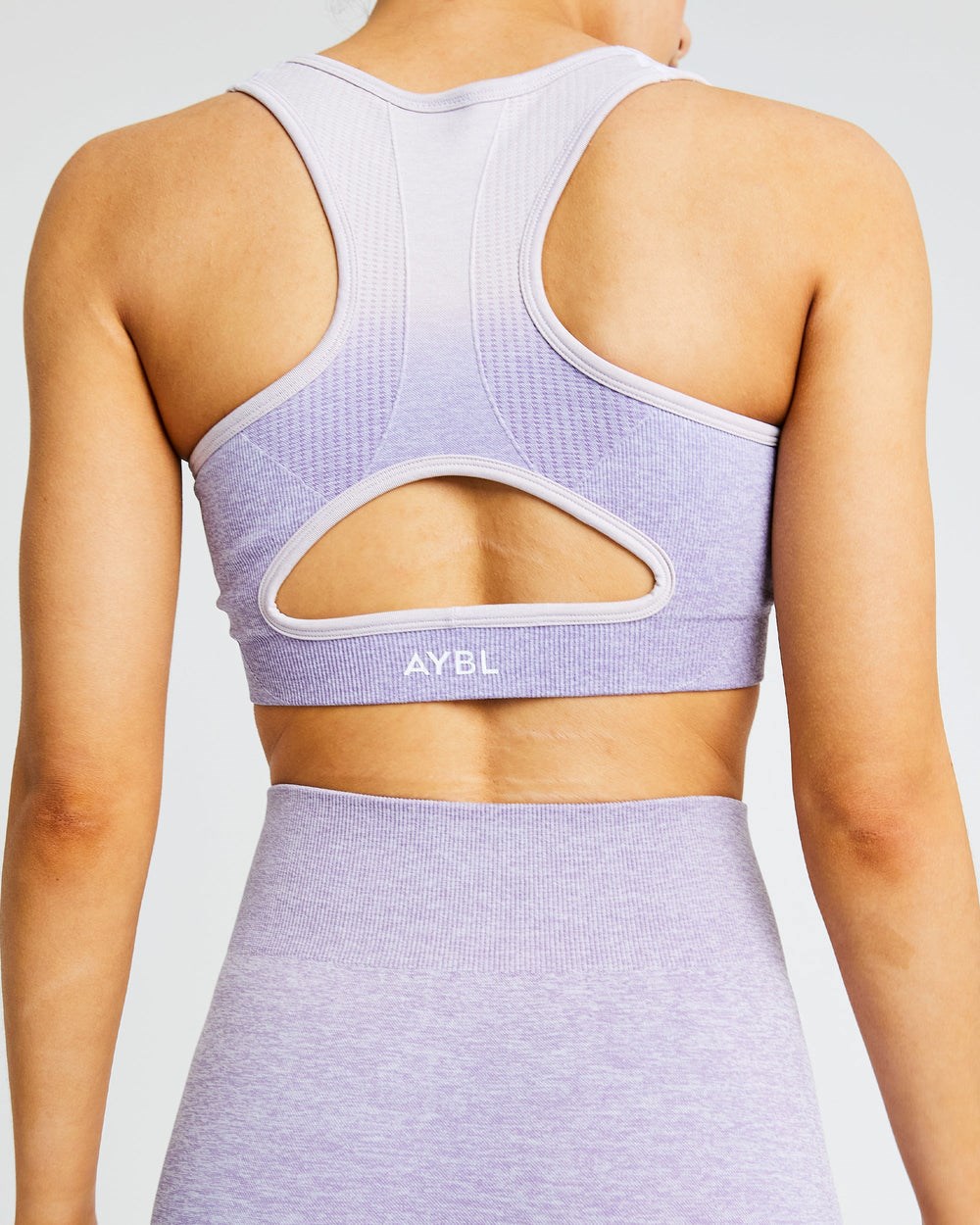 AYBL Pulse Ombré Seamless Sports Bra Lilac | 4598013-IX