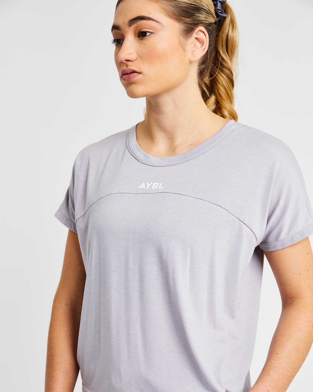 AYBL Boxy T Shirt Soft Lilac | 7503841-HC