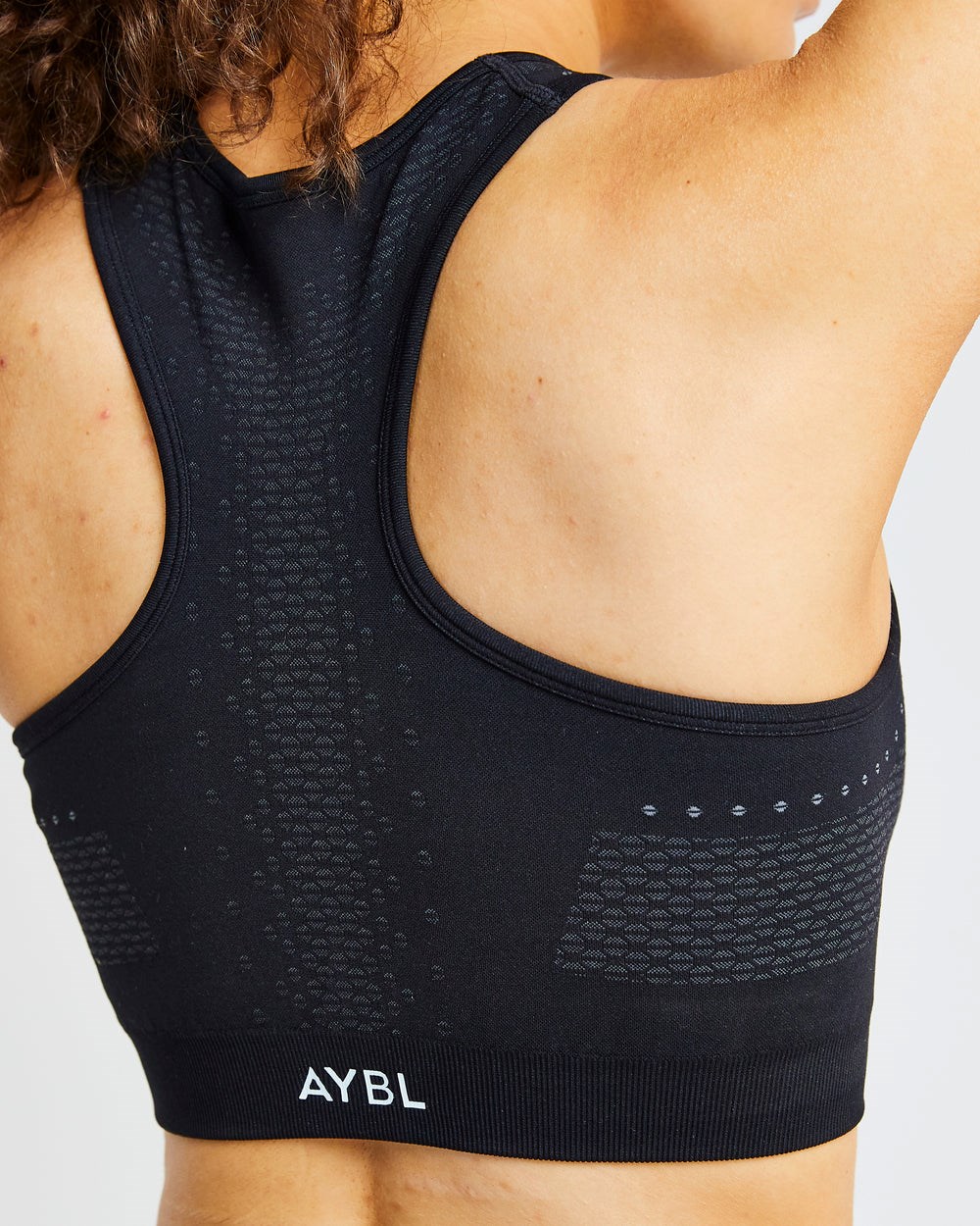 AYBL Ignite Seamless Sports Bra Zwart | 5148603-YJ