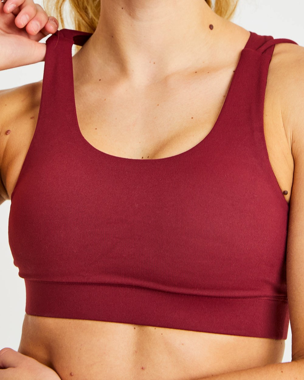 AYBL Core Sports Bra Mauve Wine | 6037951-EI