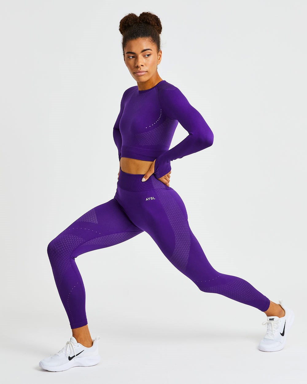 AYBL Ignite Seamless Leggings Paars | 4627908-XJ