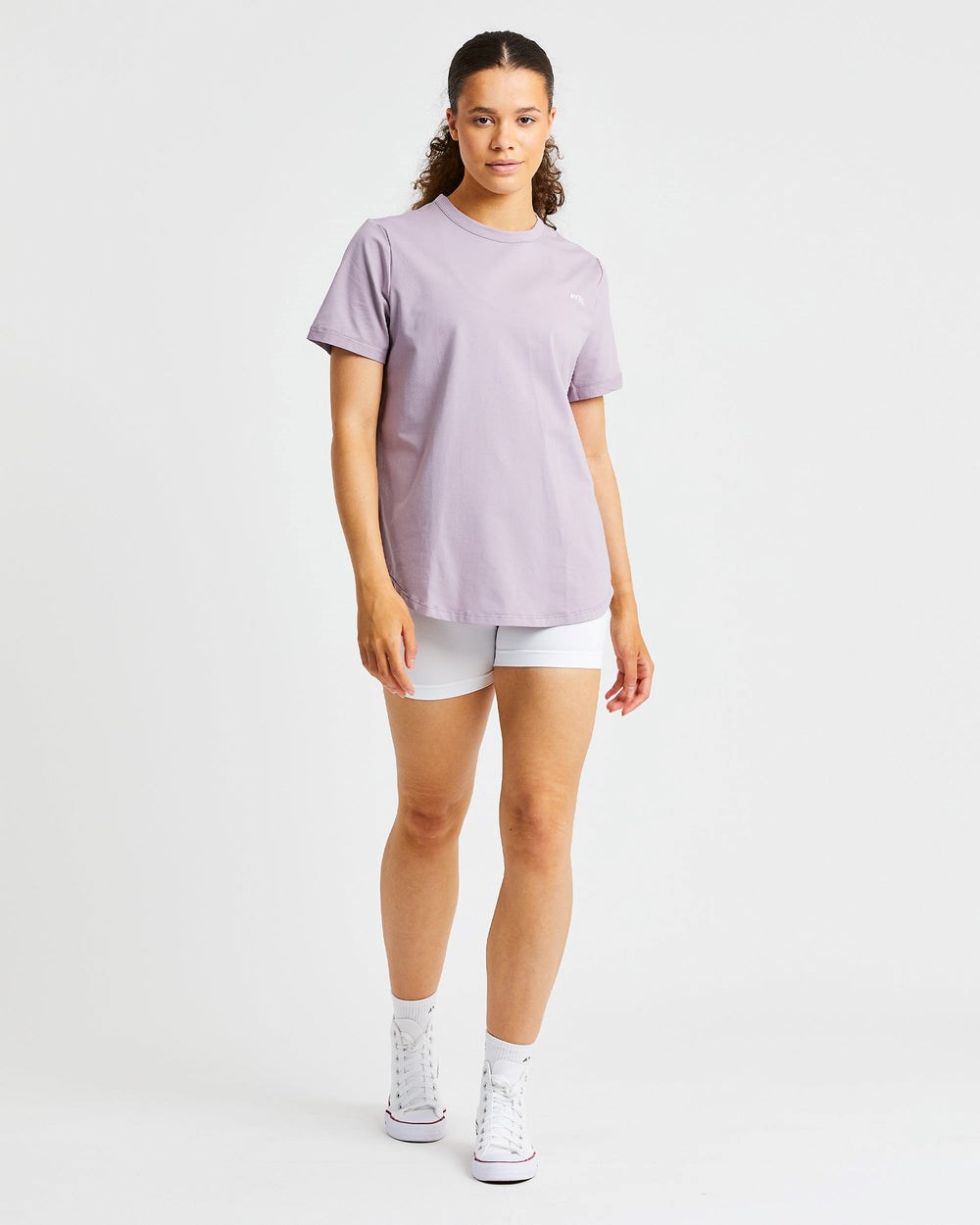 AYBL Everyday Oversized T Shirt Muted Mauve | 5784632-BP