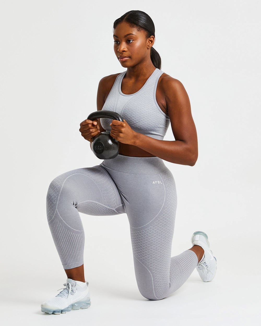 AYBL Impact Seamless Leggings Grijs | 3645728-AG