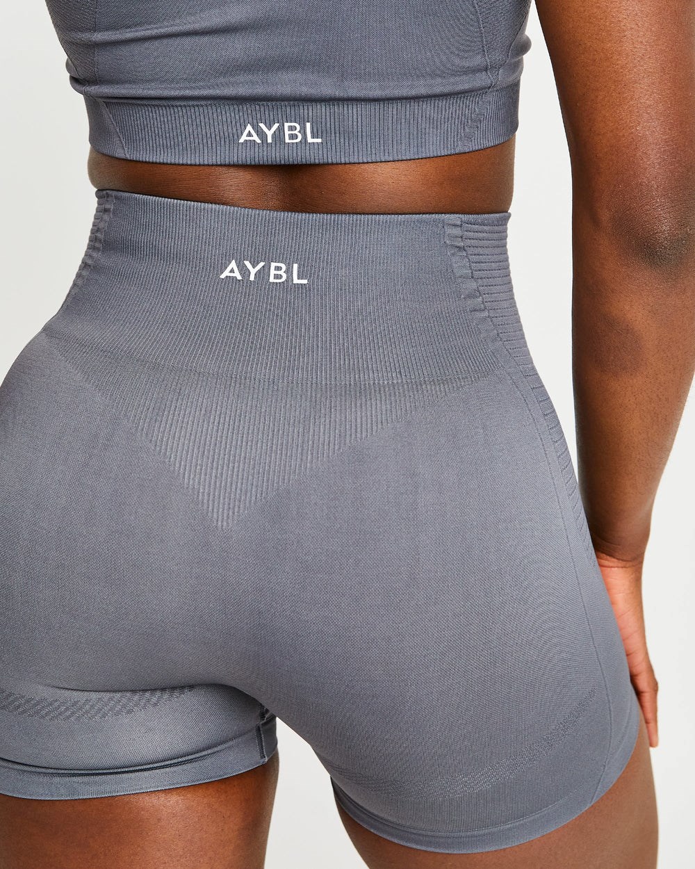 AYBL Balance V2 Seamless Shorts Grijs | 1890276-PI