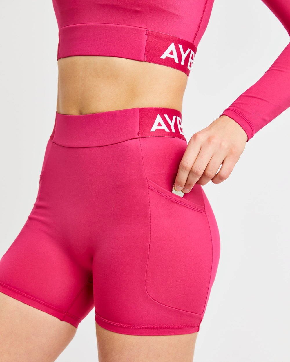 AYBL Training Shorts Raspberry | 8032745-LO