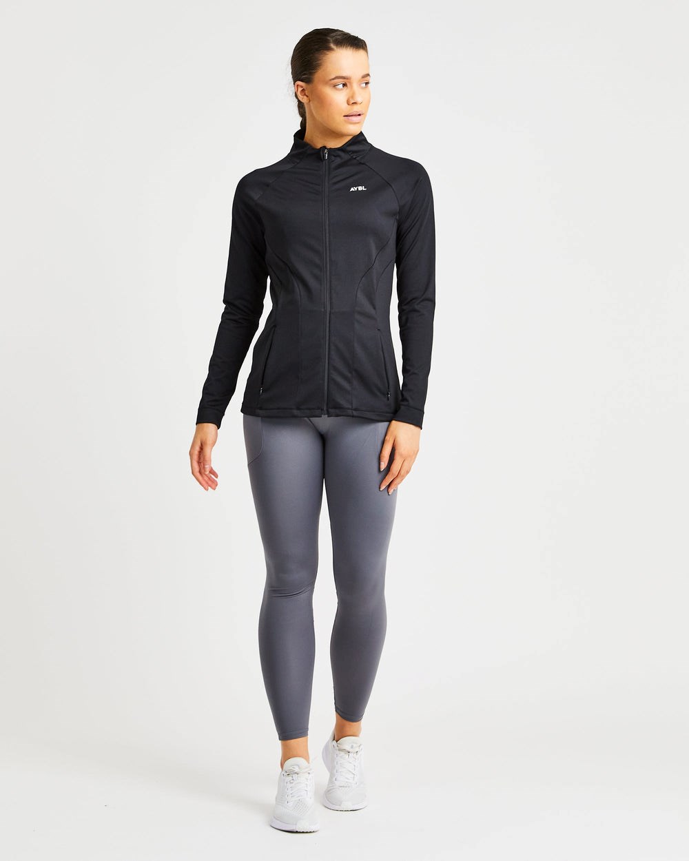 AYBL Effortless Zip Jacket Zwart | 7406925-NS