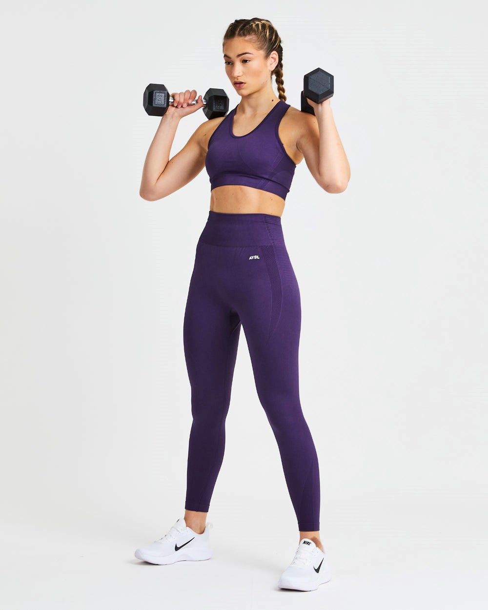 AYBL Balance V2 Seamless Leggings Paars | 7139560-FJ