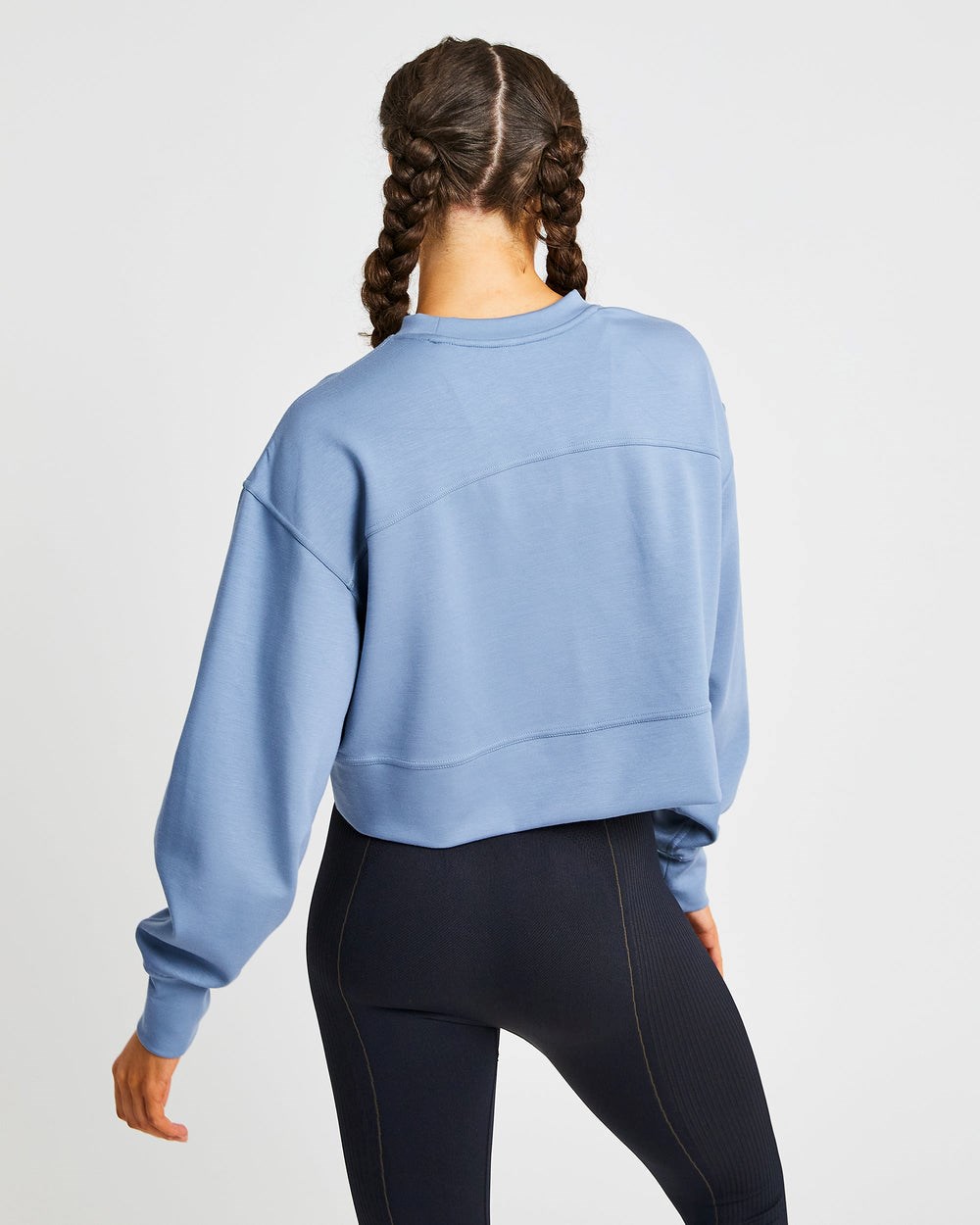 AYBL Oversized Crop Jumper Blauw | 2875630-RM