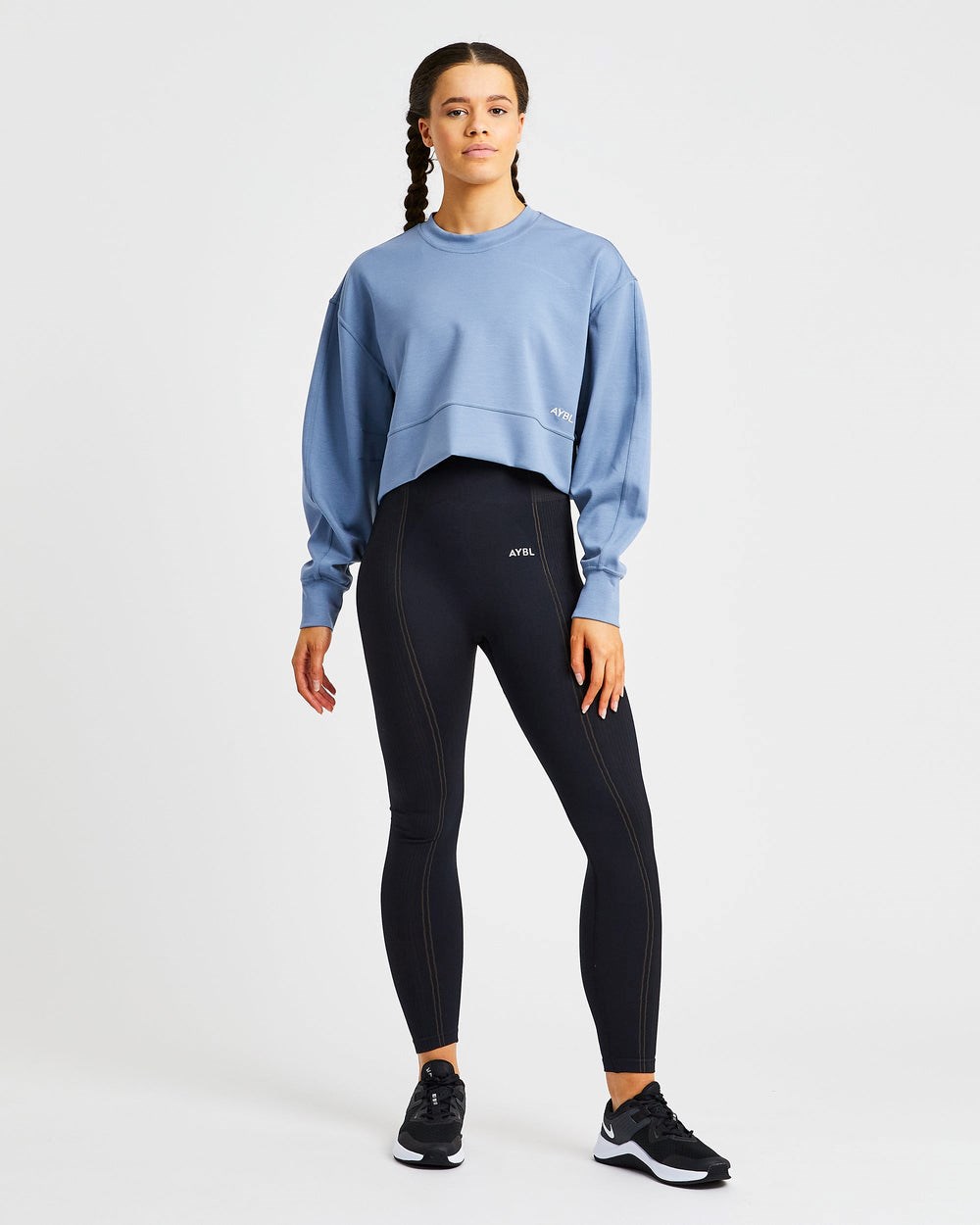 AYBL Oversized Crop Jumper Blauw | 2875630-RM