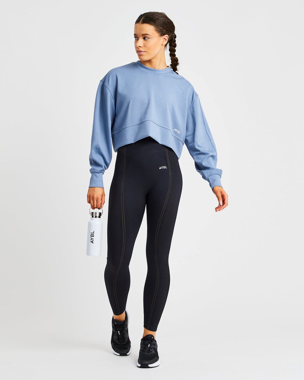 AYBL Oversized Crop Jumper Blauw | 2875630-RM