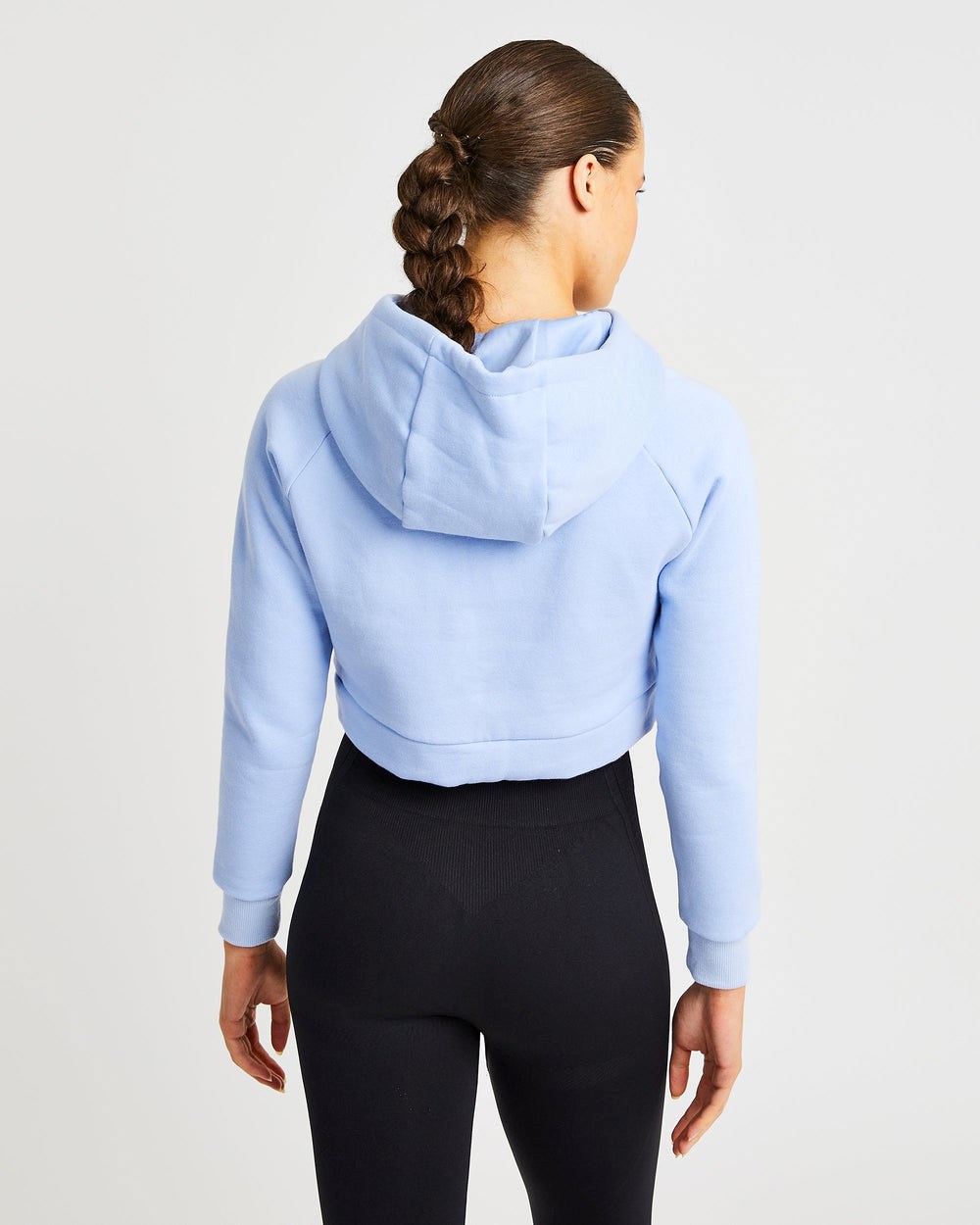 AYBL Staple Crop Hoodie Blauw | 1857932-KG