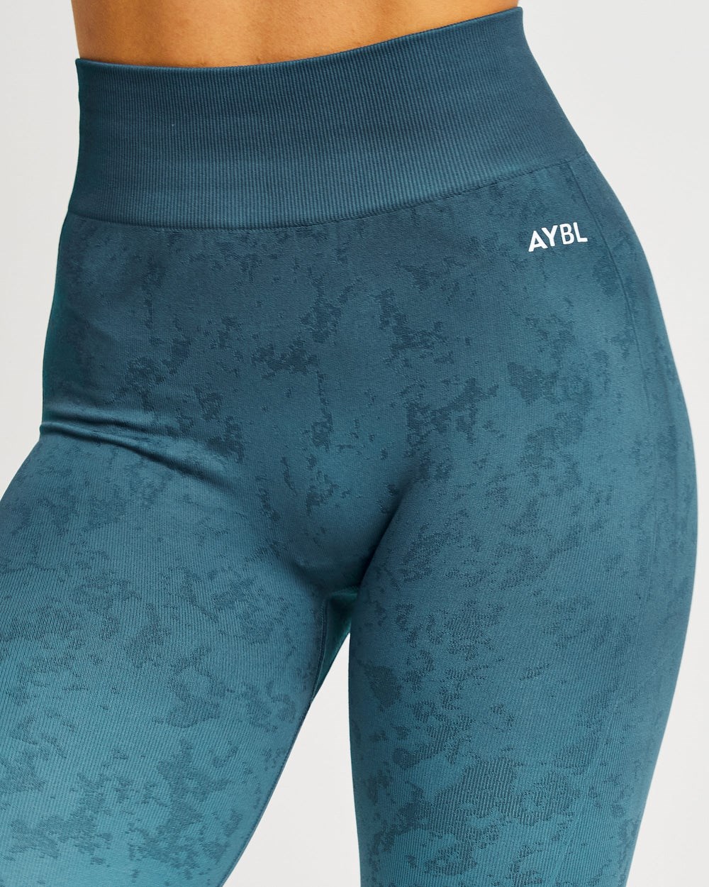 AYBL Flare Seamless Leggings Teal | 3470128-VR