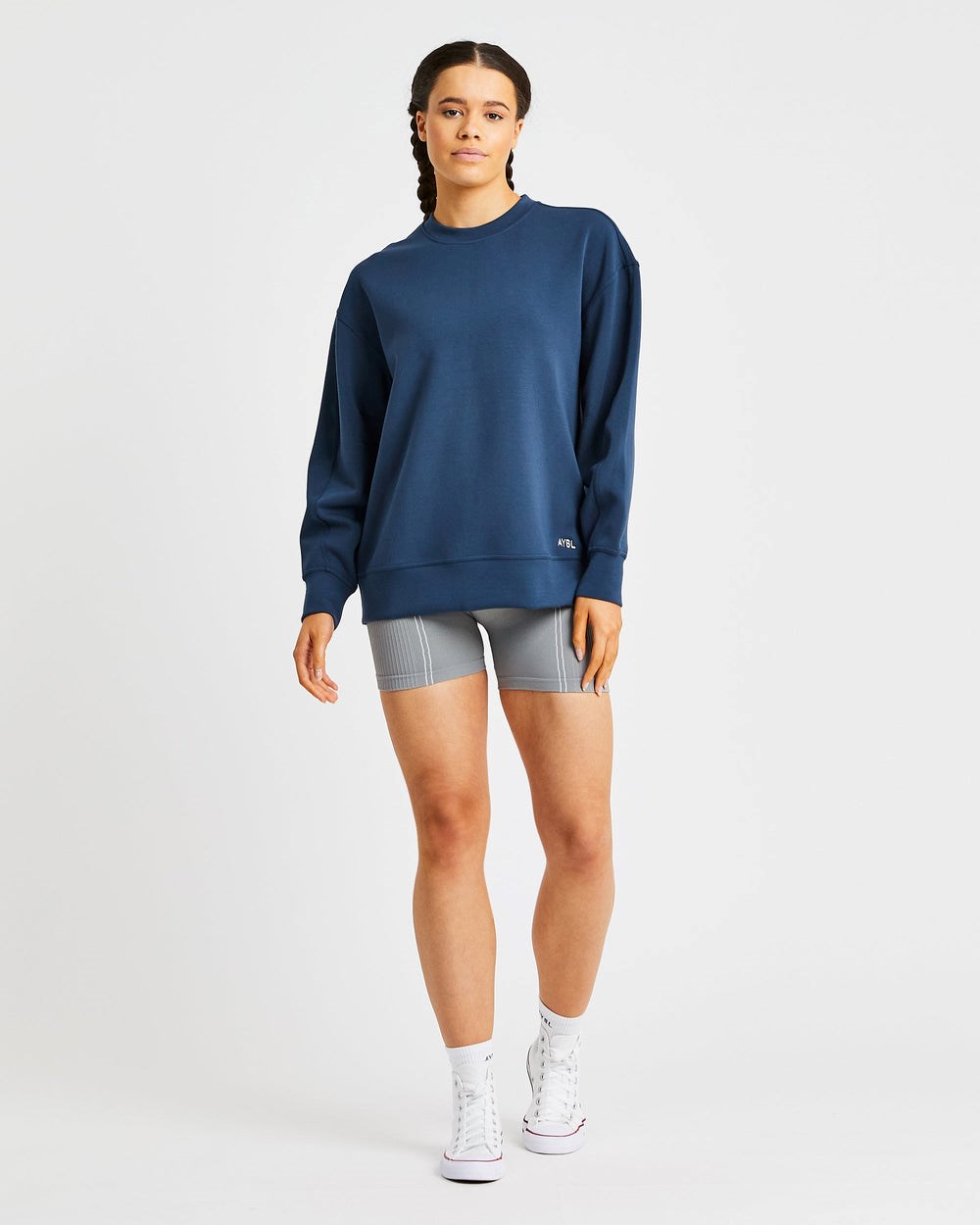 AYBL Oversized Jumper Donkerblauw | 9174038-DC