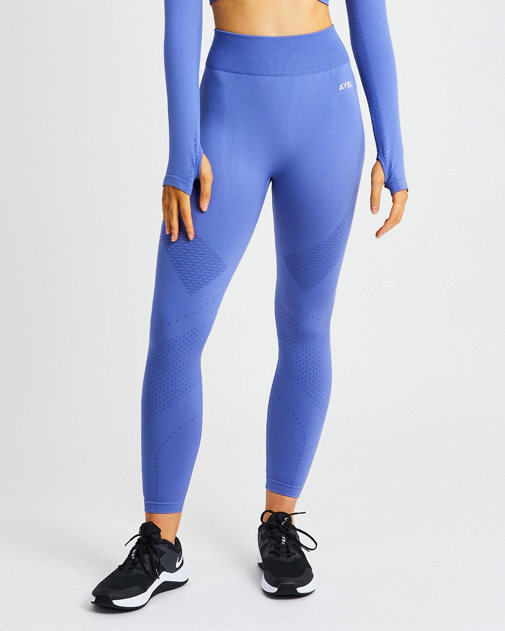 AYBL Ignite Seamless Leggings Blauw | 4385267-XG