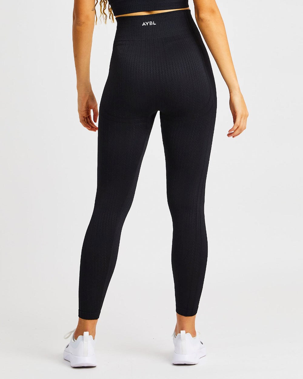 AYBL Luxe Seamless Leggings Zwart | 5874091-JH