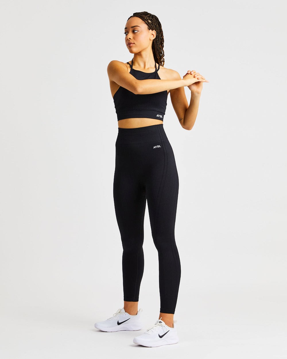 AYBL Luxe Seamless Leggings Zwart | 5874091-JH