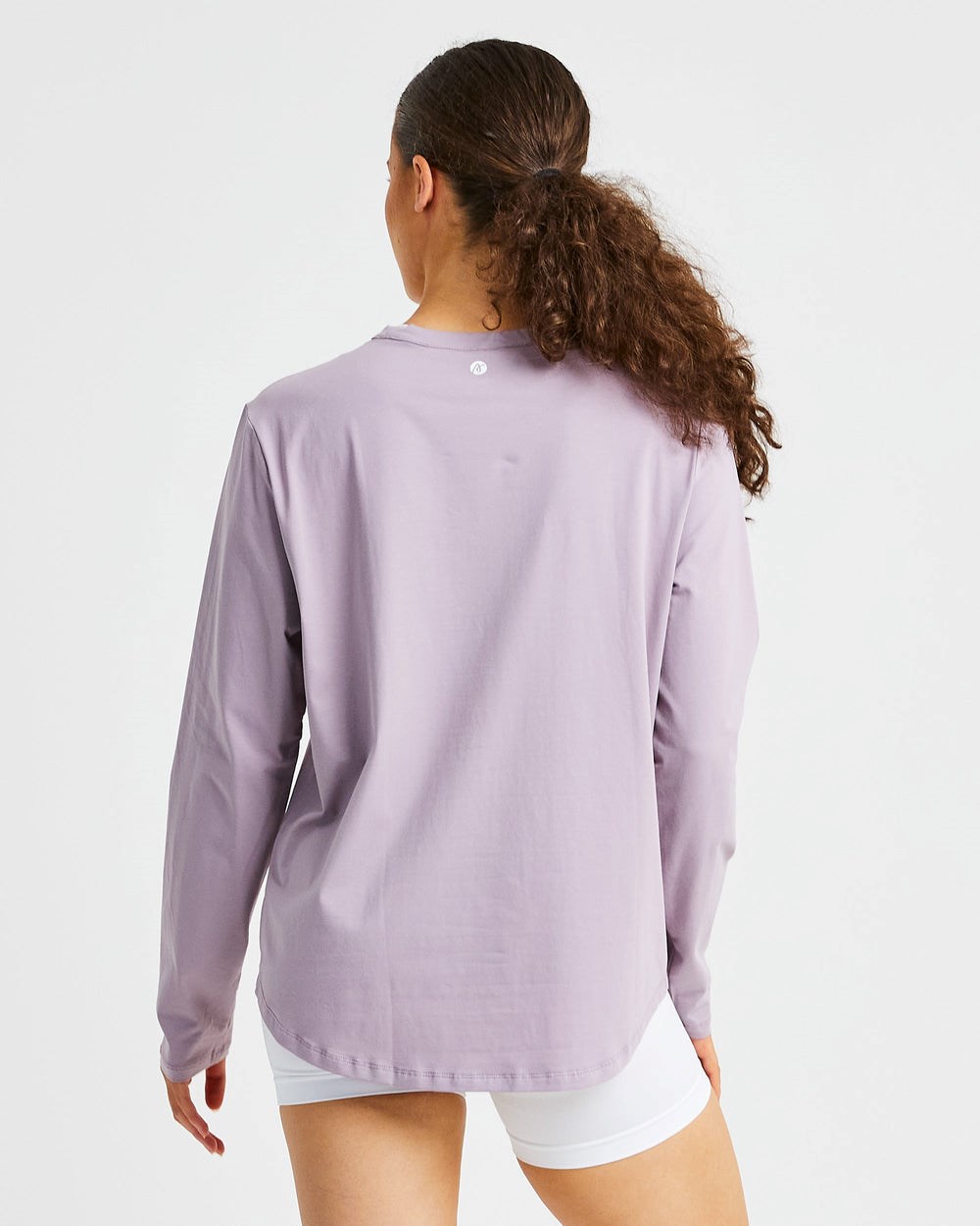 AYBL Everyday Oversized Long Sleeve T Shirt Muted Mauve | 6947803-UN