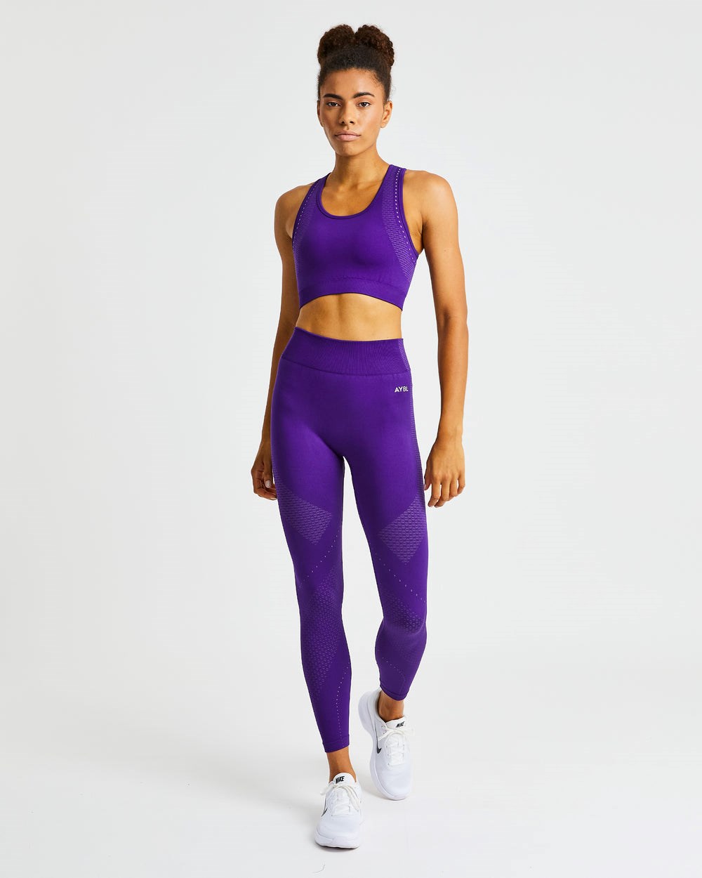 AYBL Ignite Seamless Sports Bra Paars | 6238974-IZ