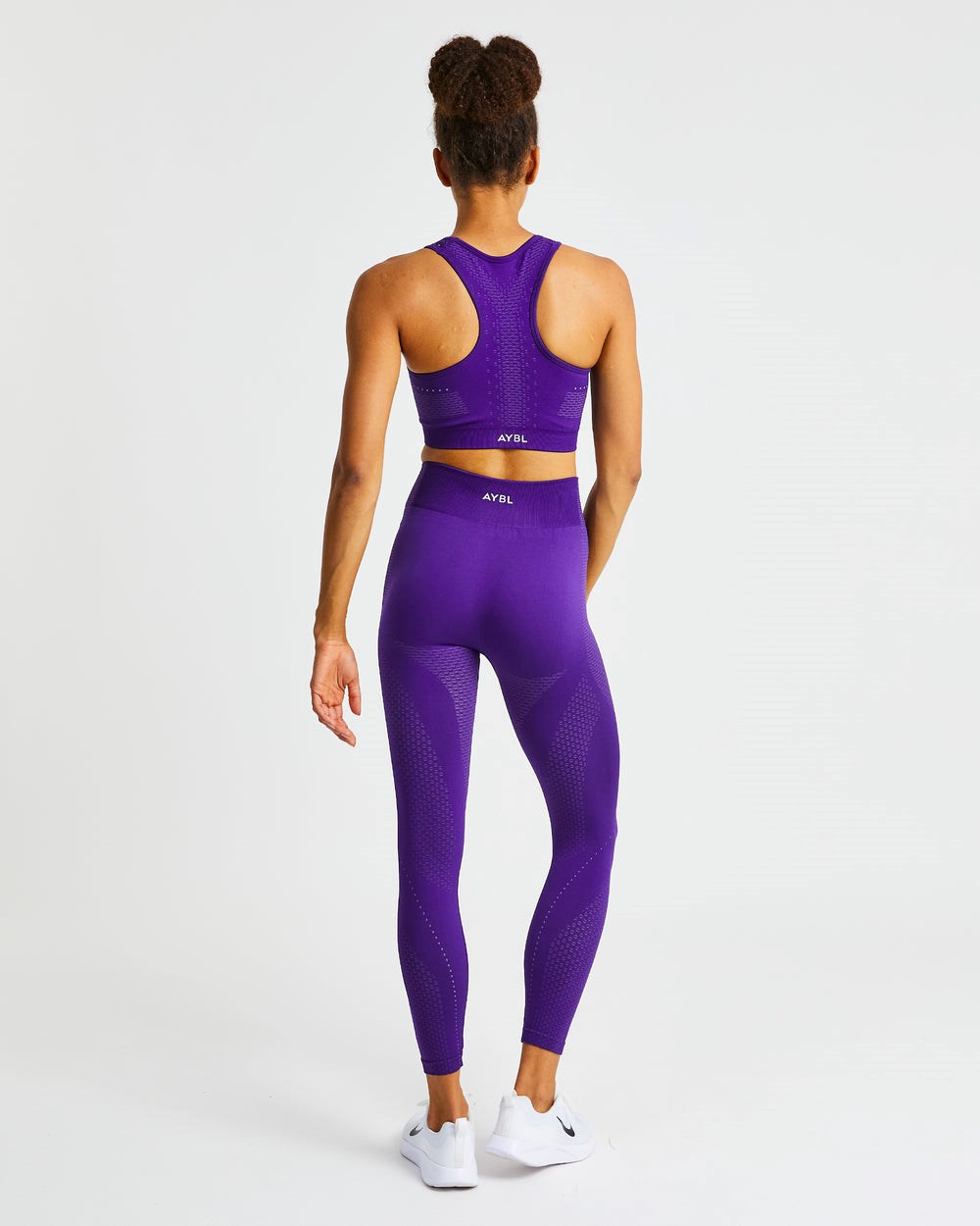 AYBL Ignite Seamless Sports Bra Paars | 6238974-IZ