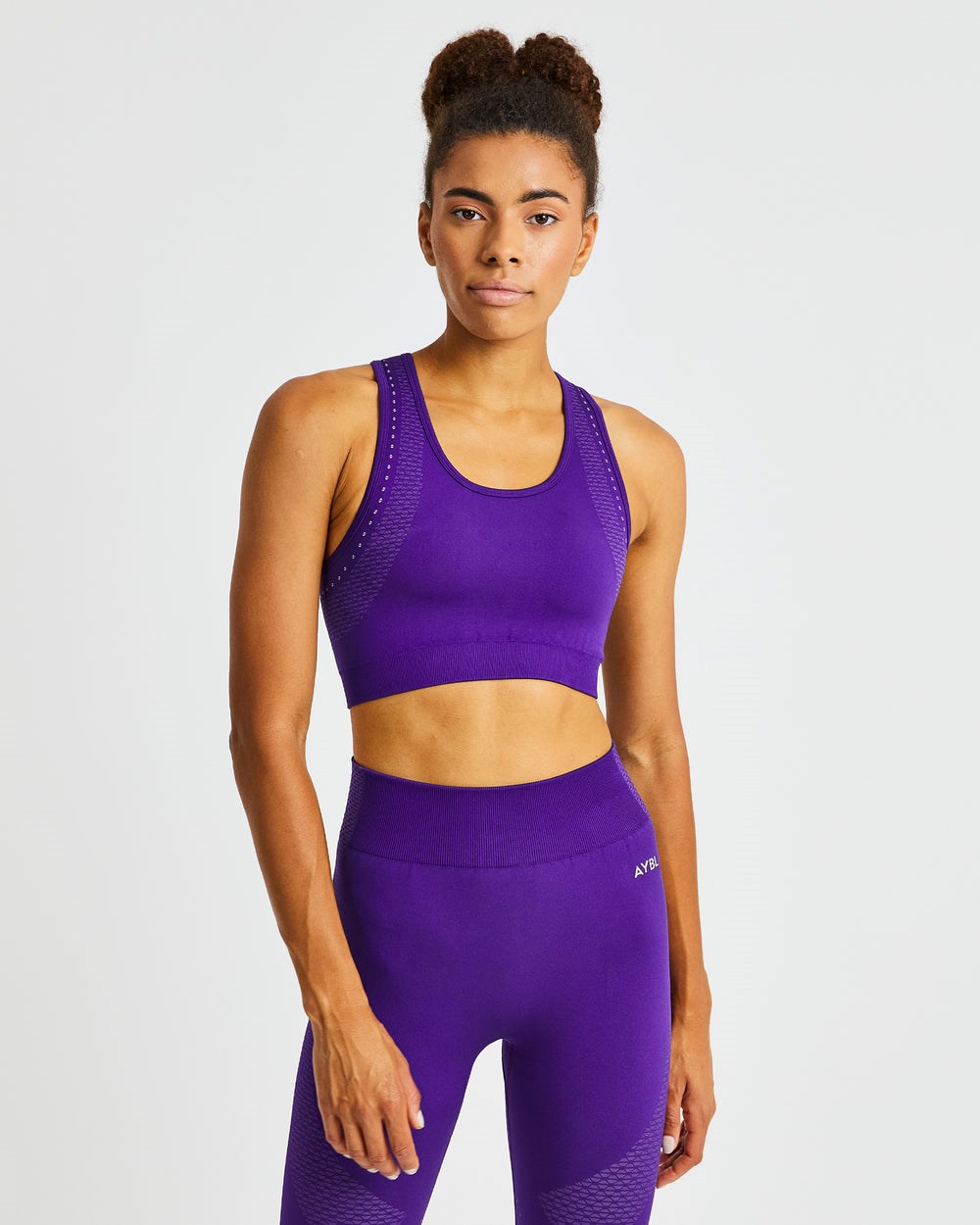 AYBL Ignite Seamless Sports Bra Paars | 6238974-IZ