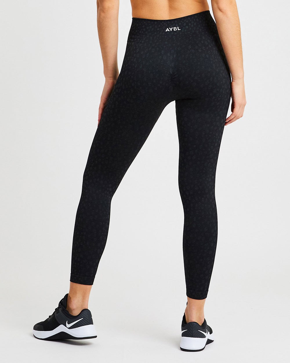 AYBL Evolve Speckle Seamless Leggings Zwart | 1340798-XQ