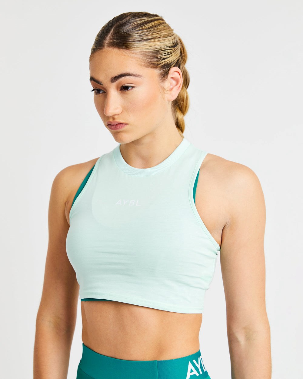 AYBL Training Crop Vest Mintgroen Groen | 7842509-ZQ