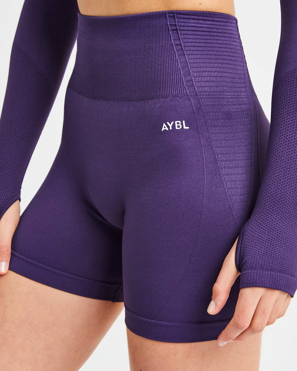 AYBL Balance V2 Seamless Shorts Paars | 1378245-GP