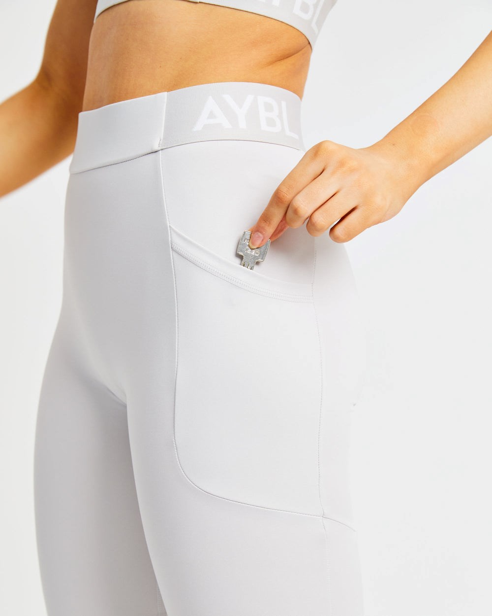 AYBL Training Leggings Beige | 0348591-FE