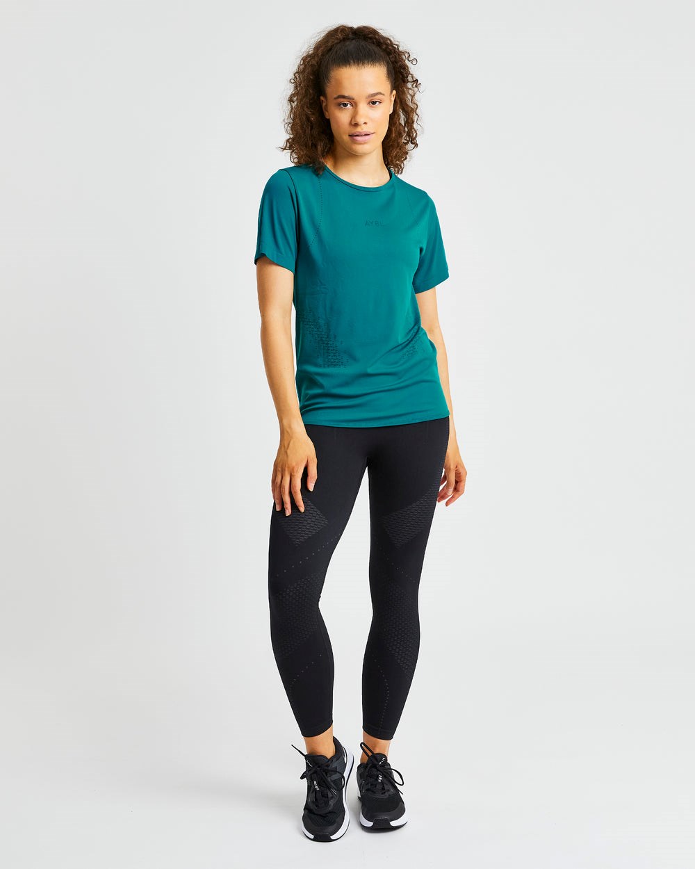 AYBL Ignite T Shirt Hyper Teal | 7951604-YO