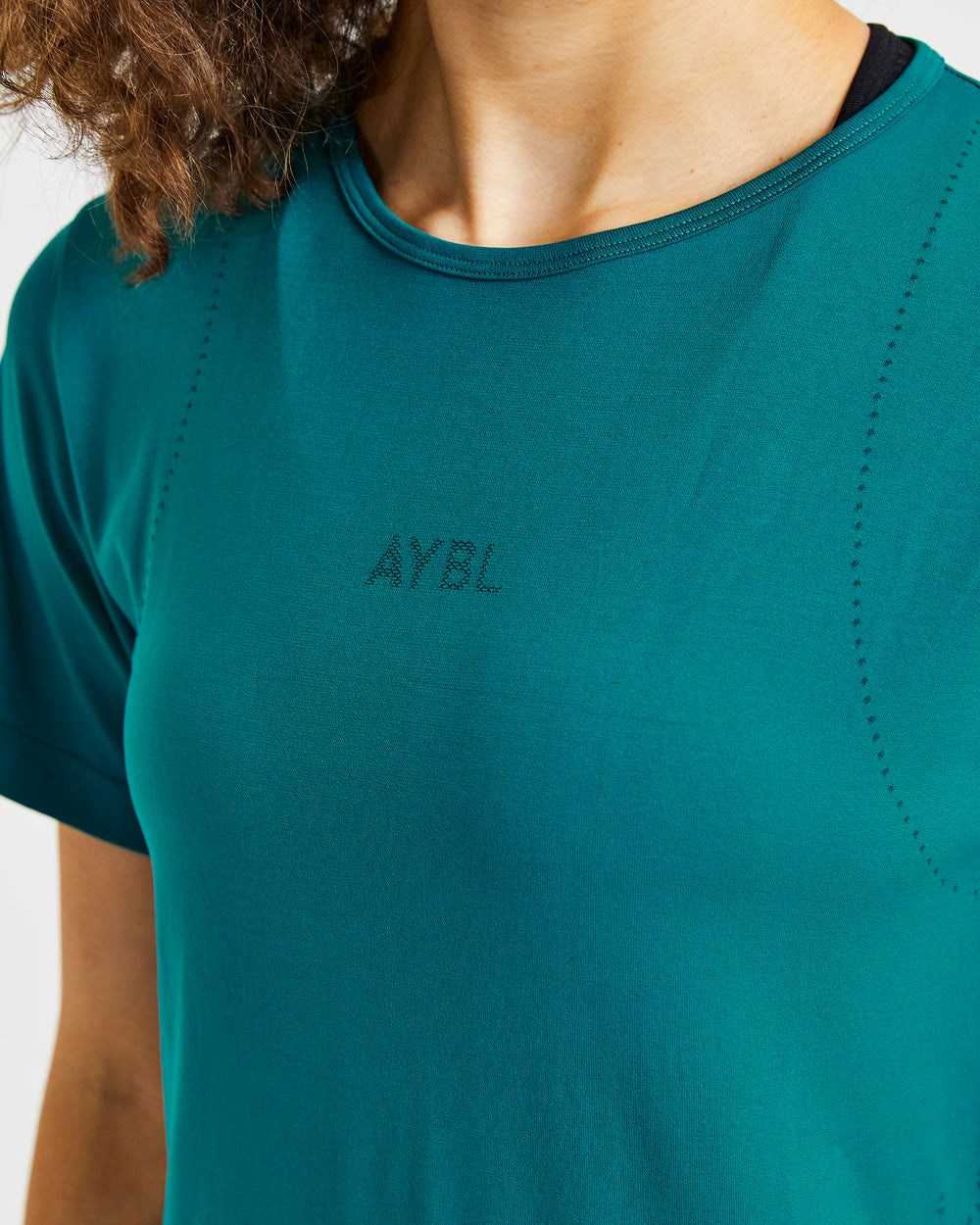 AYBL Ignite T Shirt Hyper Teal | 7951604-YO