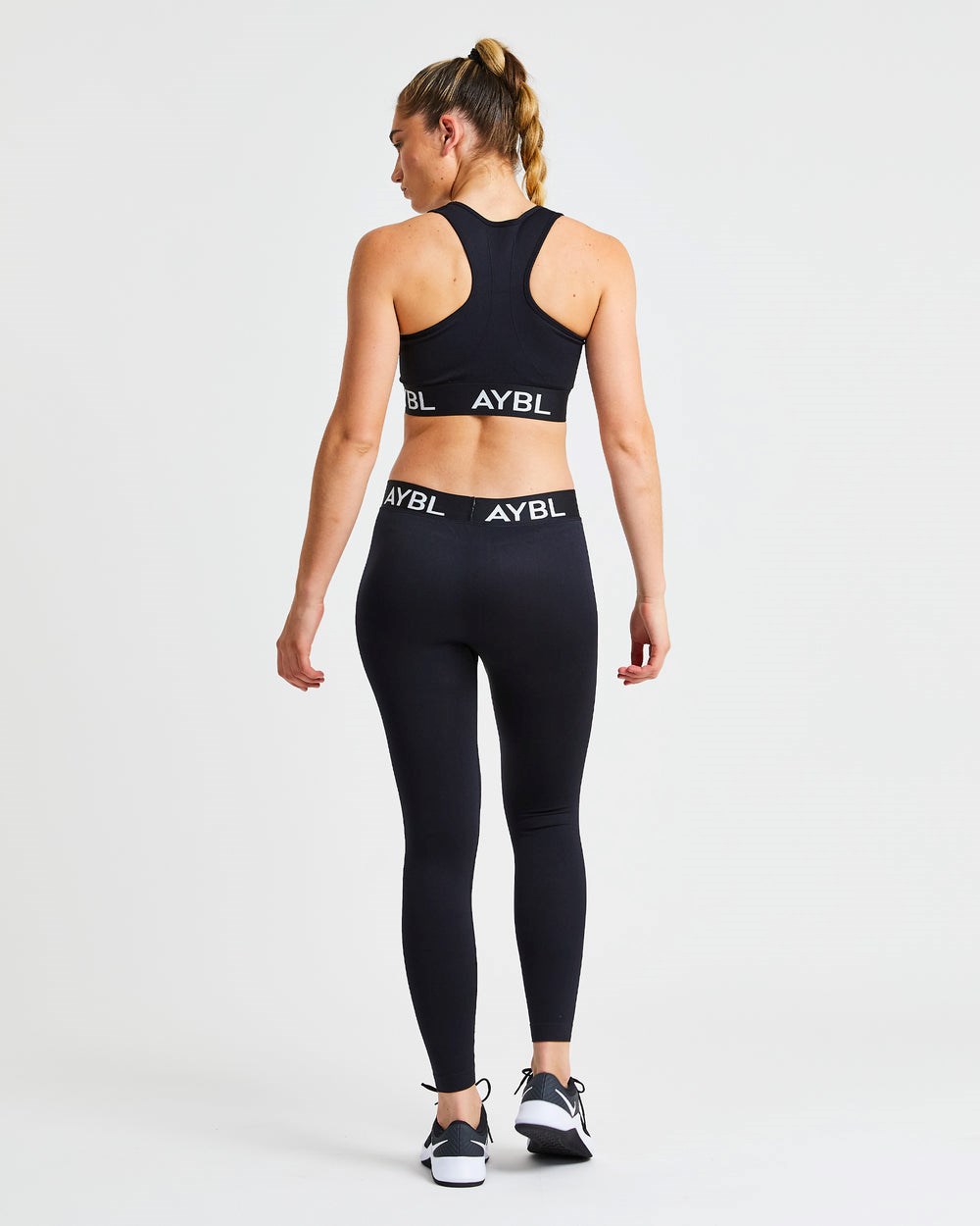 AYBL Staple Seamless Low Rise Leggings Zwart | 4382971-FQ