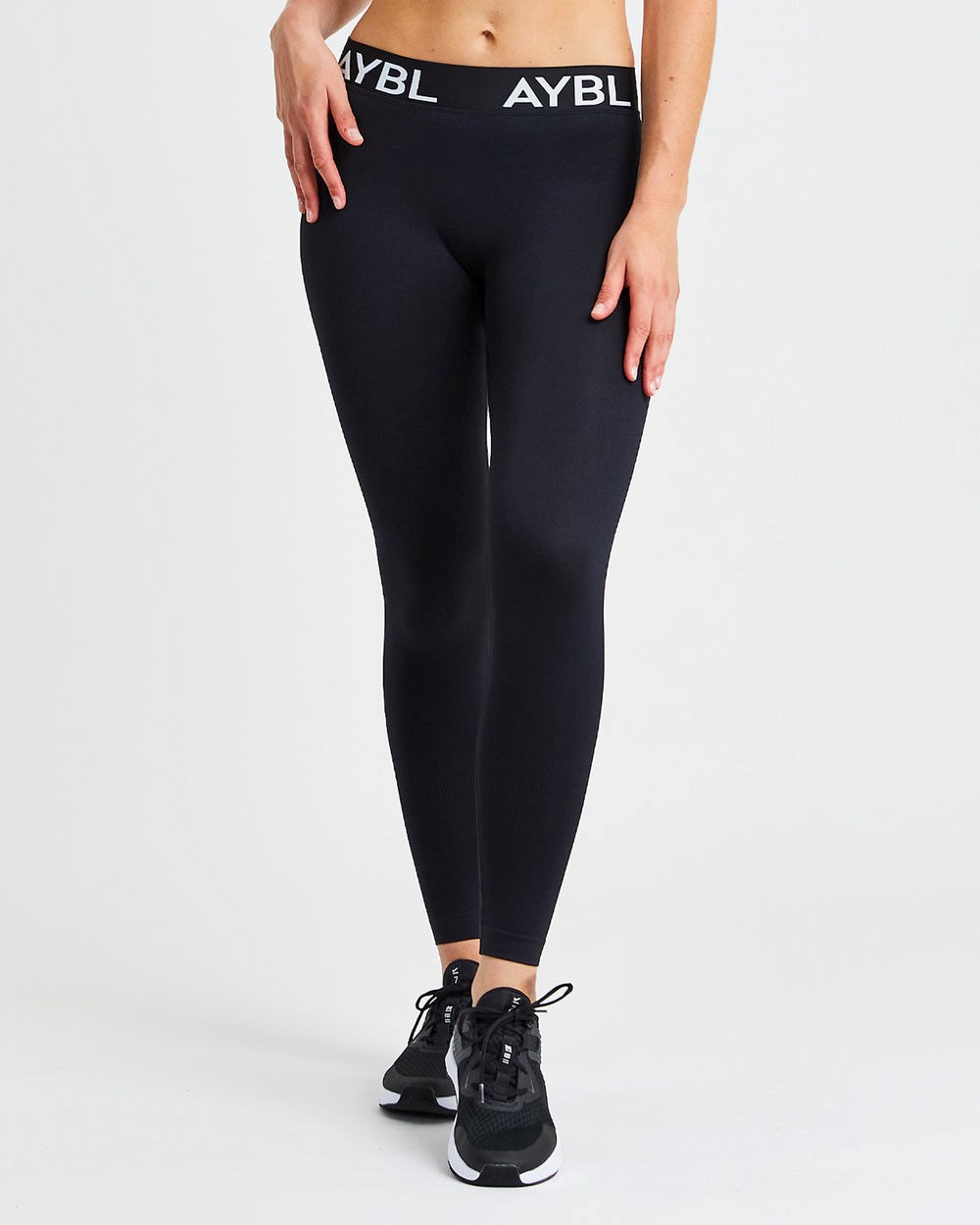 AYBL Staple Seamless Low Rise Leggings Zwart | 4382971-FQ