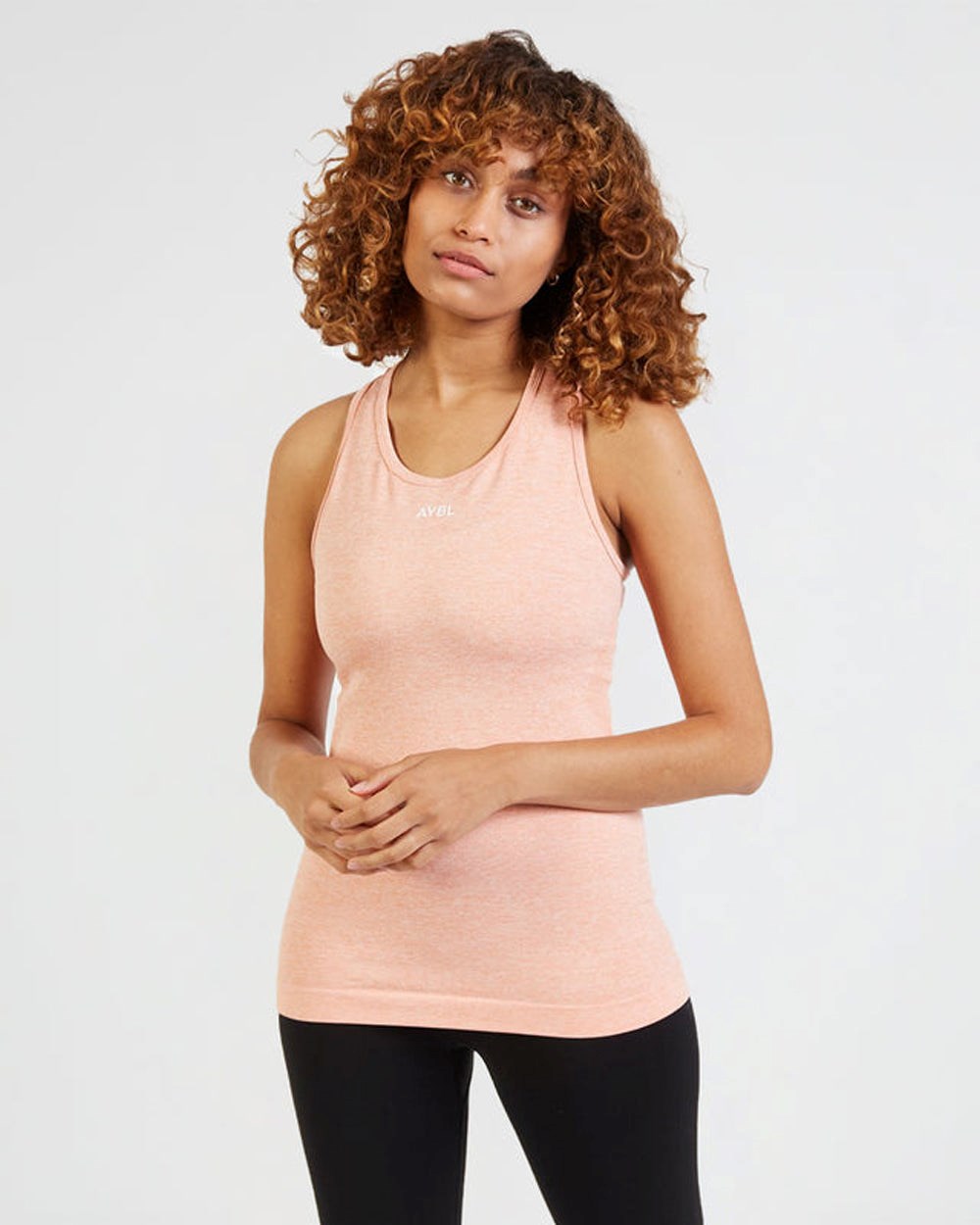 AYBL Motion Seamless Vest Peach | 8267341-NA