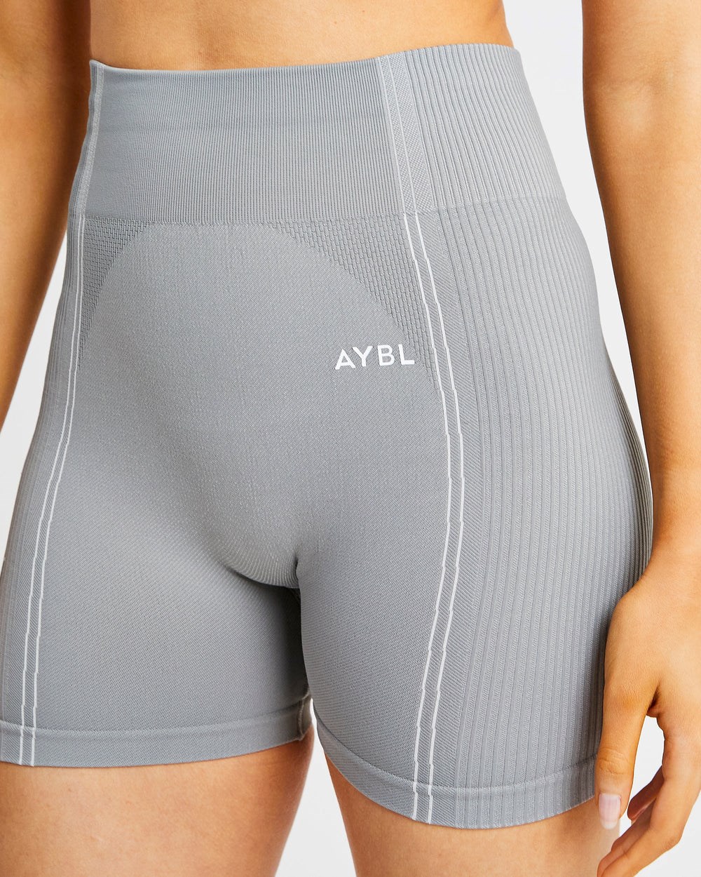 AYBL Reflex Seamless Shorts Grijs | 8674329-XJ