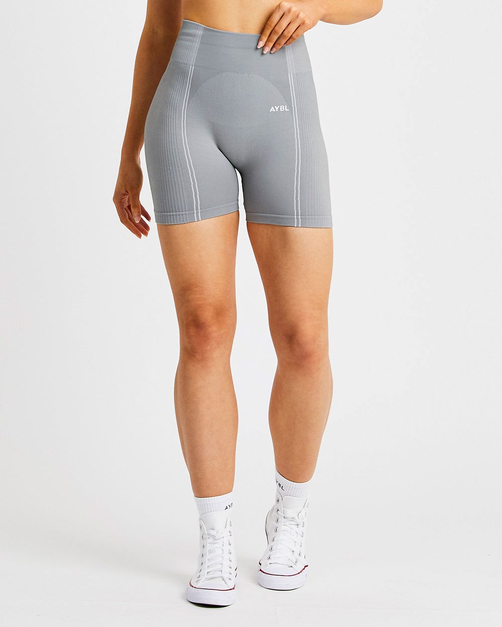 AYBL Reflex Seamless Shorts Grijs | 8674329-XJ