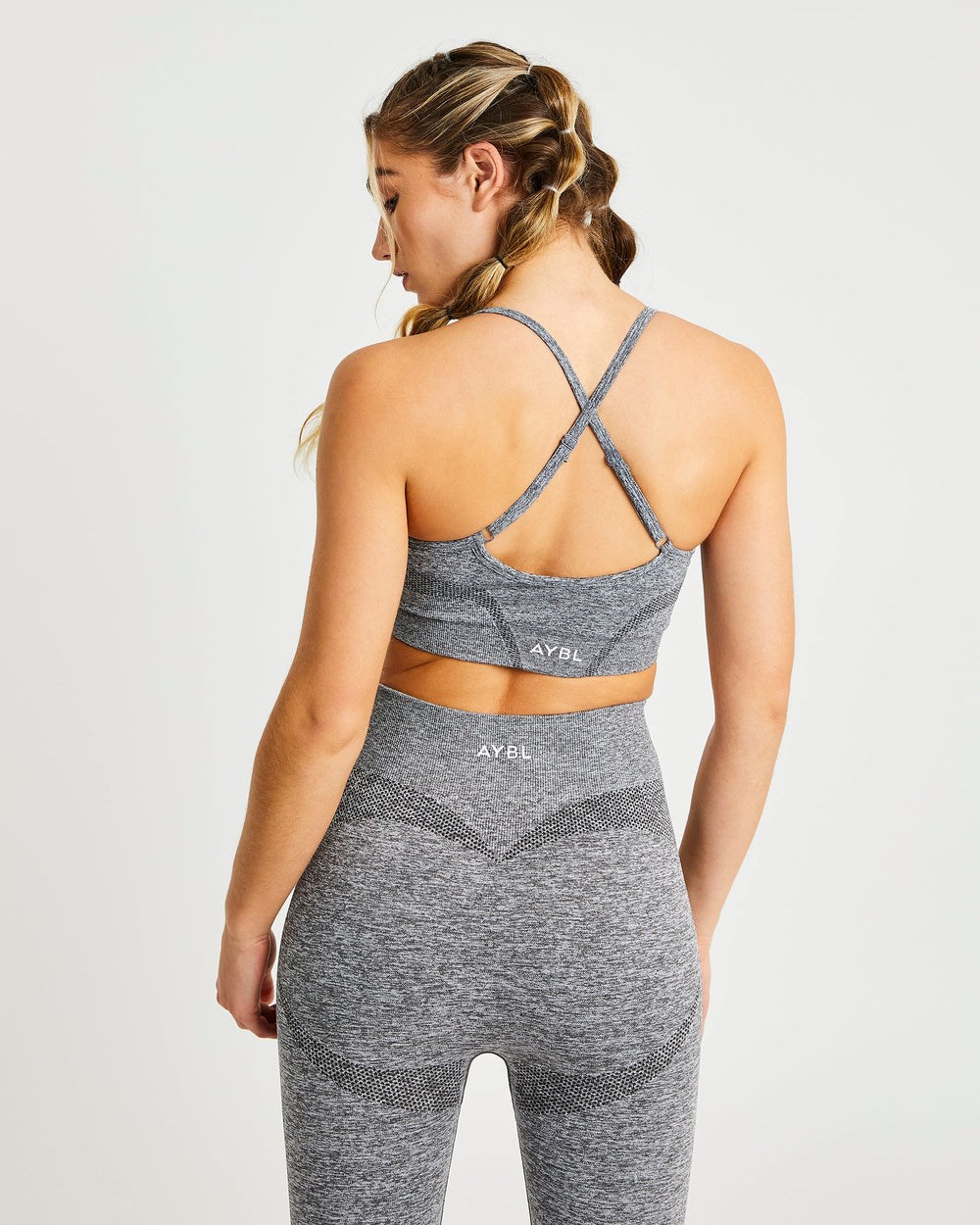 AYBL Motion Seamless Sports Bra Grijs | 9756241-RX