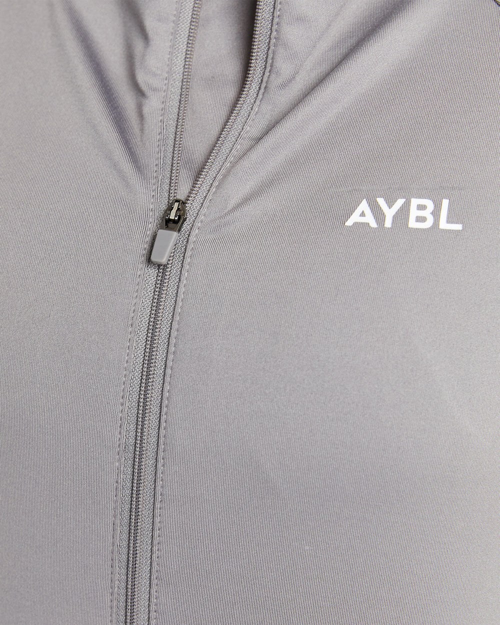 AYBL Effortless Zip Jacket Grijs | 0265381-YC