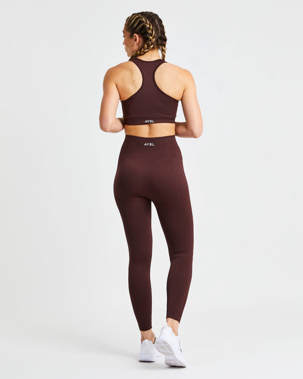 AYBL Balance V2 Seamless Leggings Chocola Bruin | 0938421-AQ