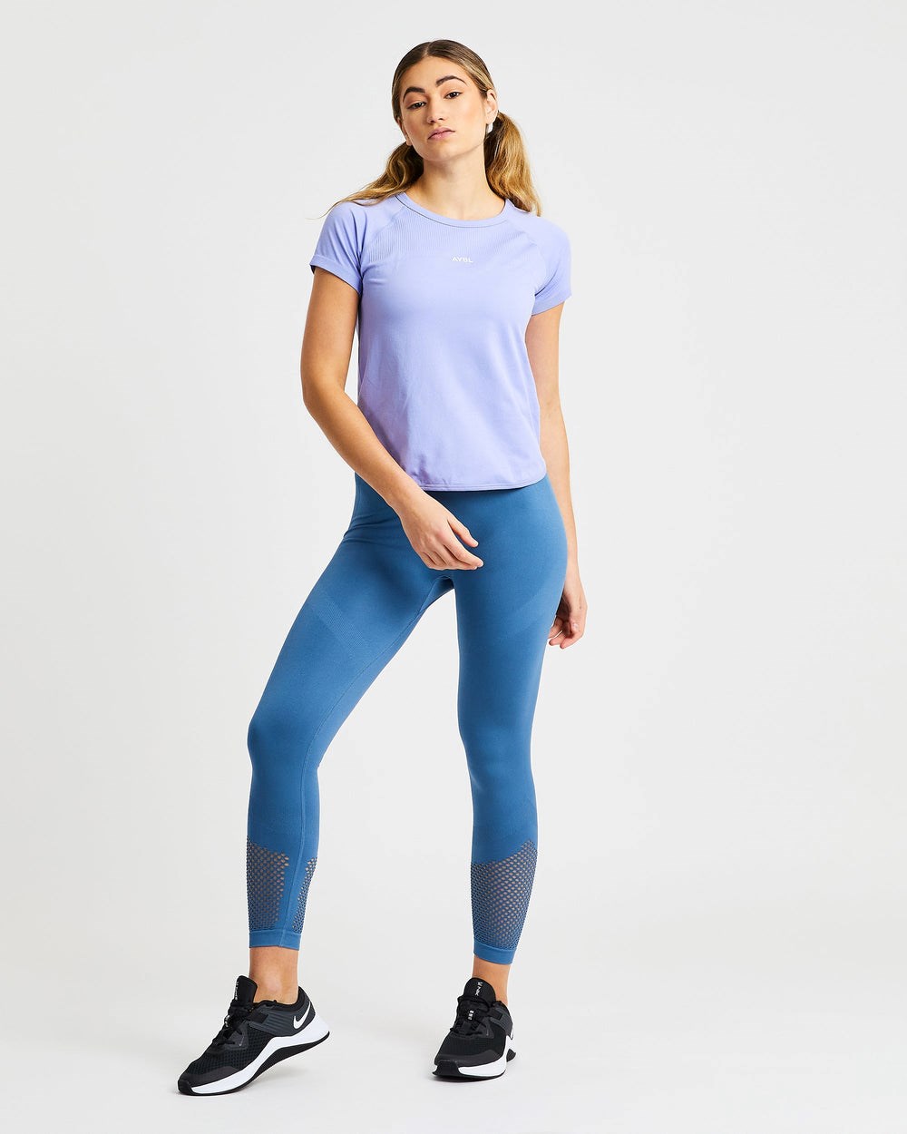 AYBL Reform Seamless T Shirt Paars | 1906537-FN