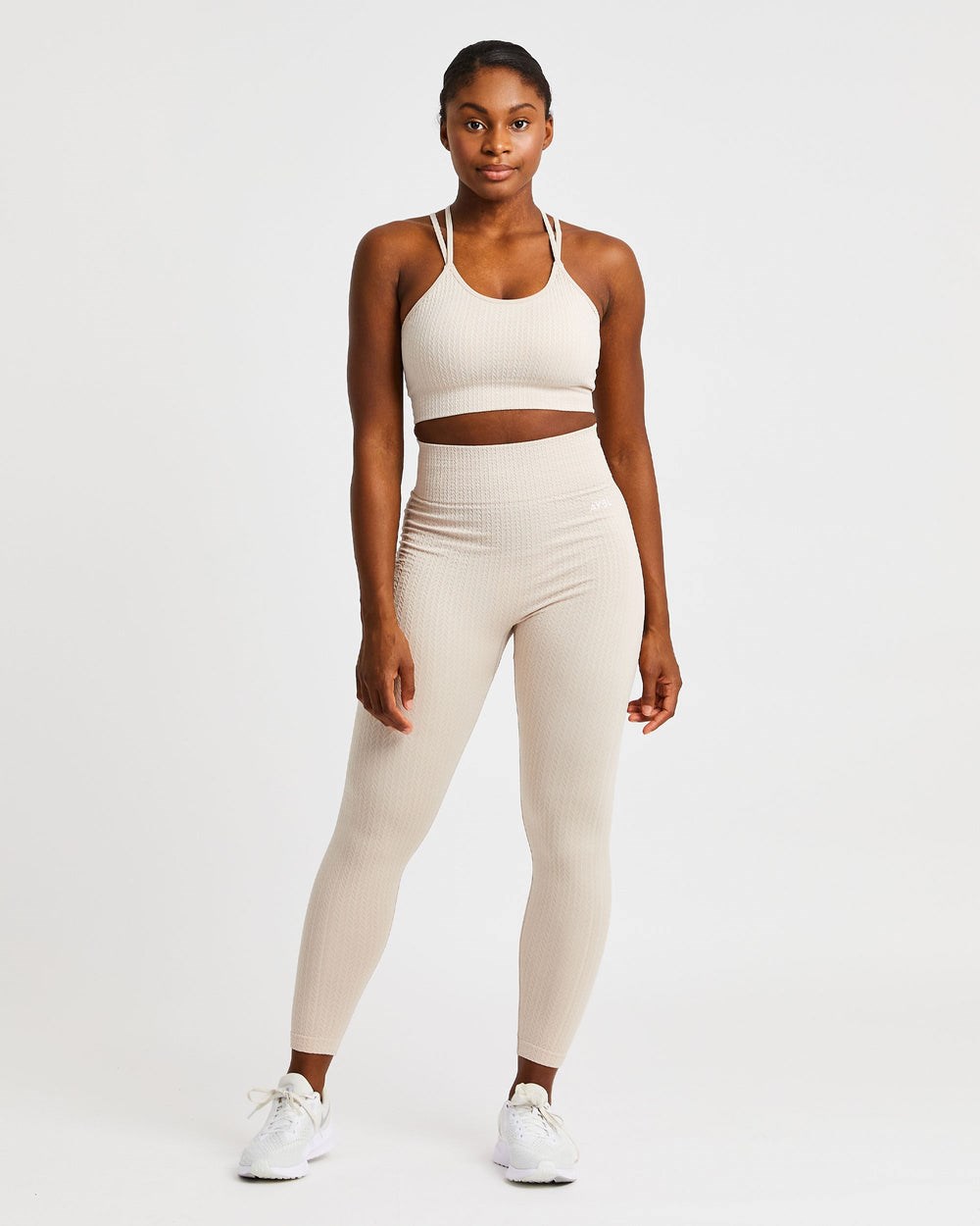 AYBL Luxe Seamless Sports Bra Sand | 7529180-JC