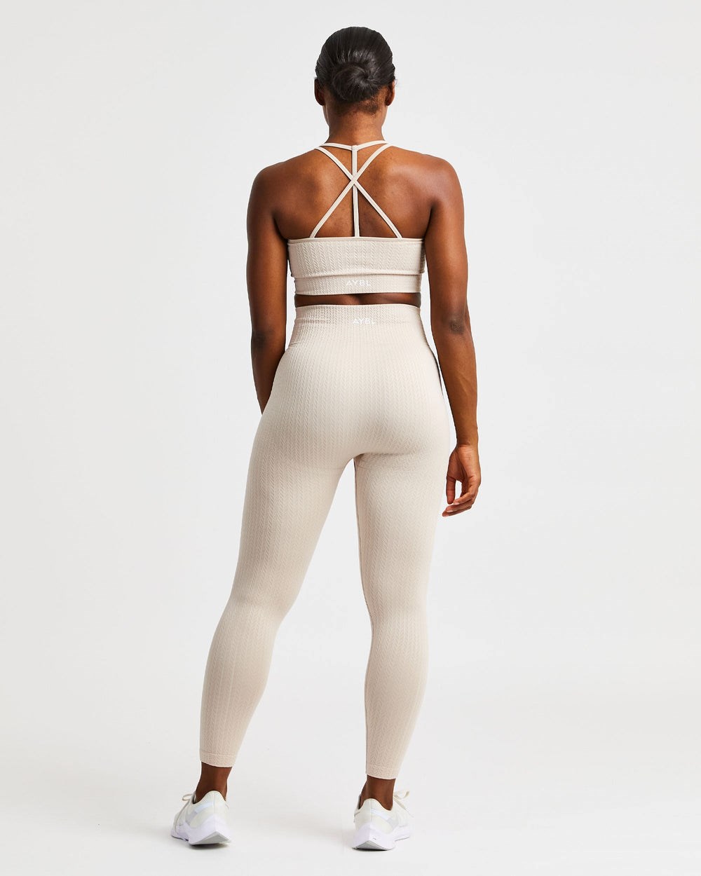 AYBL Luxe Seamless Sports Bra Sand | 7529180-JC