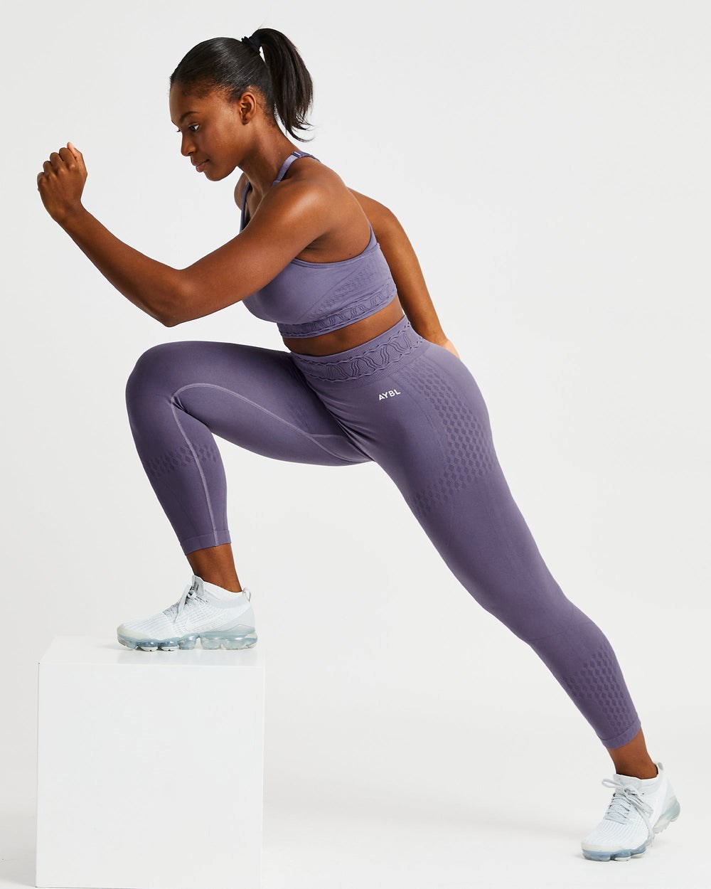 AYBL Elevate Seamless Leggings Paars | 3146098-XV