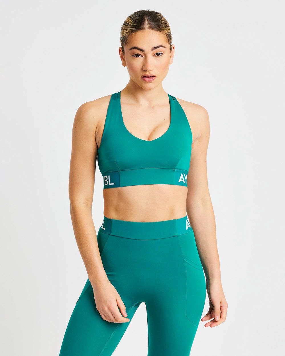 AYBL Training Sports Bra Teal | 6732158-YB