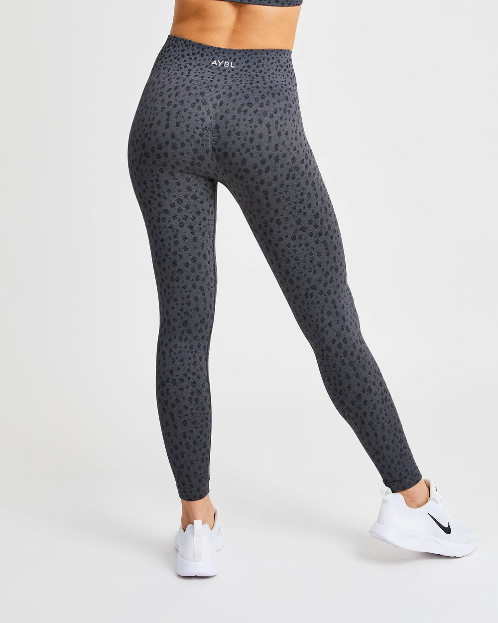 AYBL Evolve Speckle Seamless Leggings Charcoal | 6059127-XQ