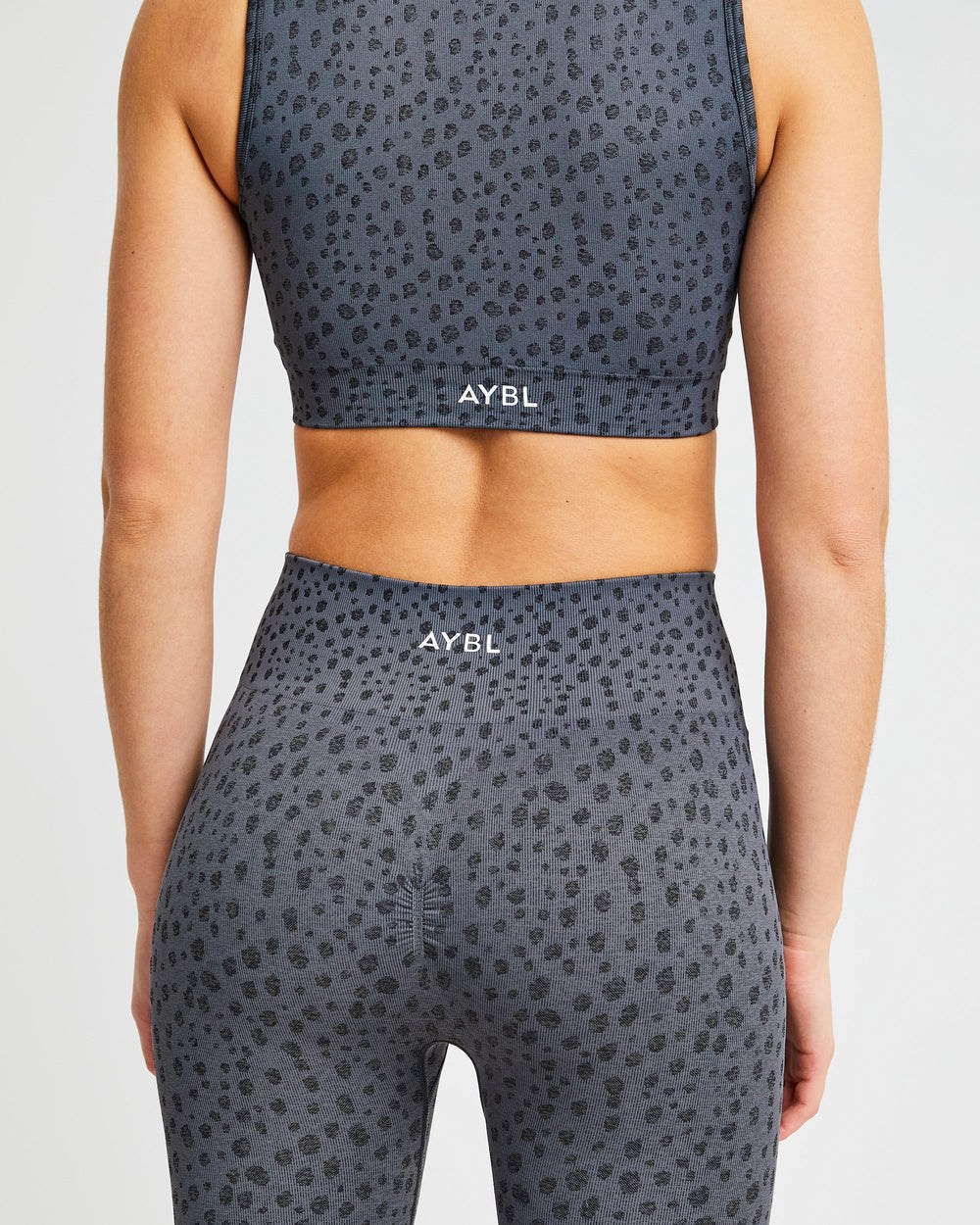 AYBL Evolve Speckle Seamless Leggings Charcoal | 6059127-XQ