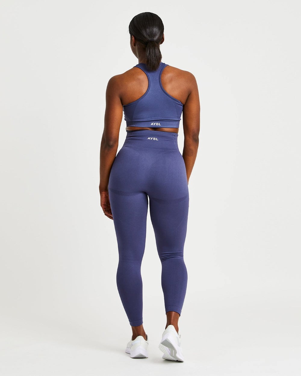 AYBL Balance V2 Seamless Leggings Donkerblauw Blauw | 7528409-TL