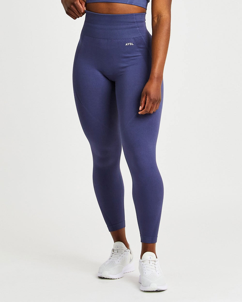 AYBL Balance V2 Seamless Leggings Donkerblauw Blauw | 7528409-TL