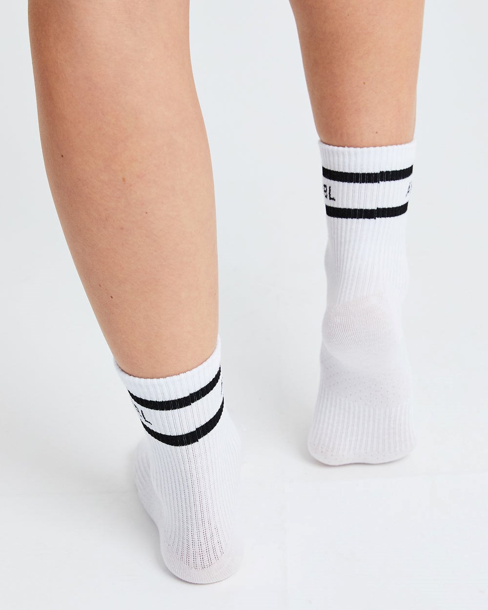 AYBL Everyday Double Stripe Crew Socks (3 Pack) Wit | 8271350-XO