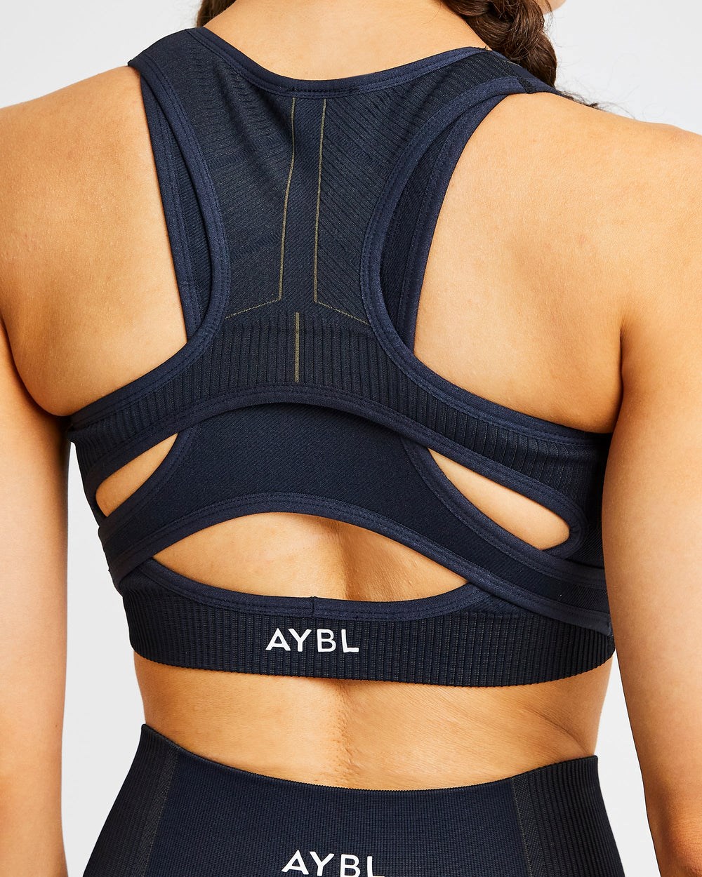 AYBL Reflex Seamless Sports Bra Zwart | 1709632-JD