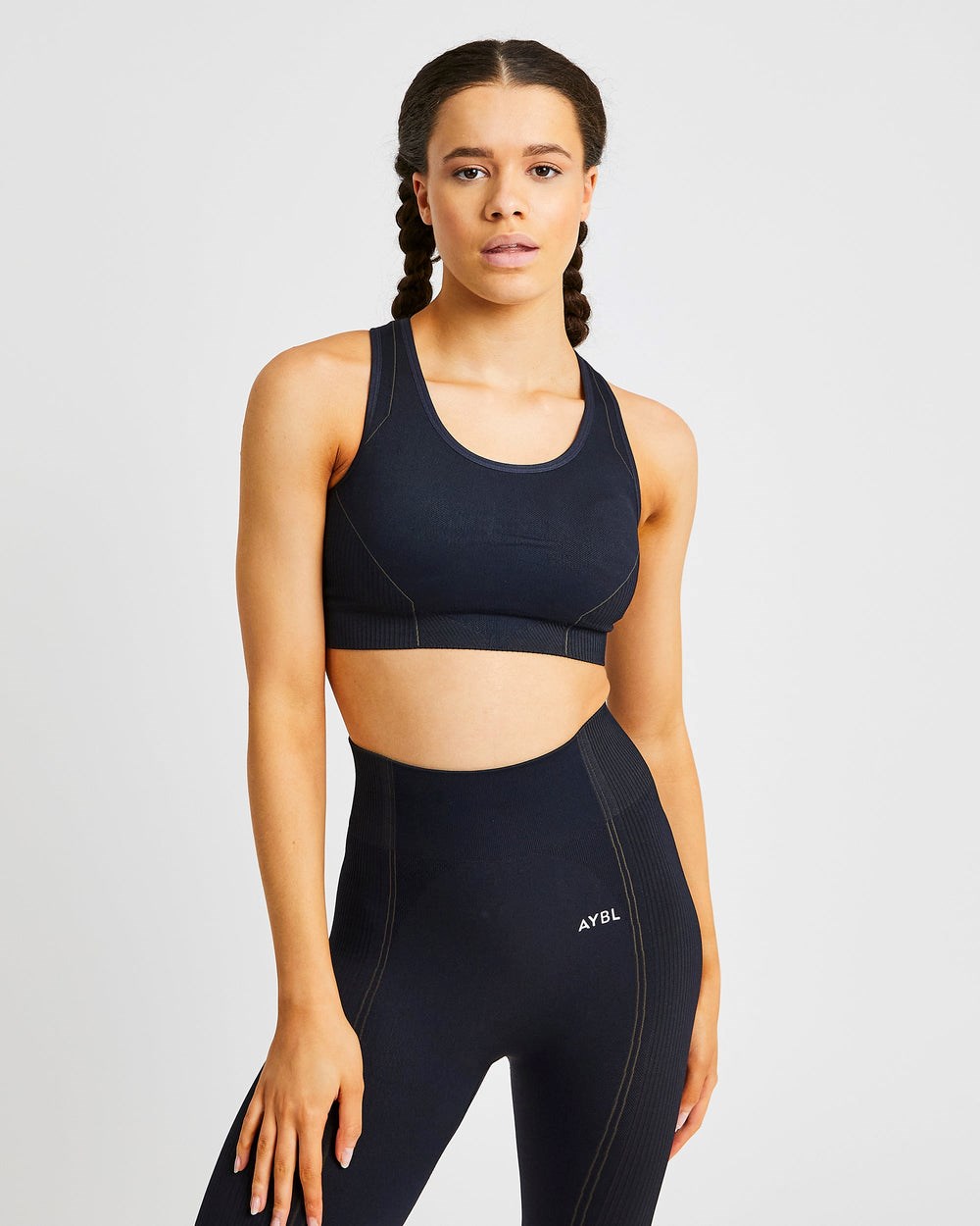 AYBL Reflex Seamless Sports Bra Zwart | 1709632-JD